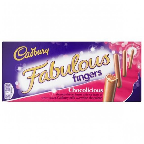 Cadbury Fabulous Fingers 110 g