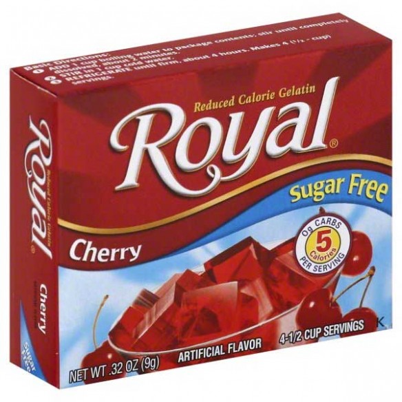 Royal Cherry Sugar Free Gelatin