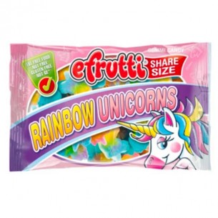 eFrutti Rainbow Unicorns Share Size