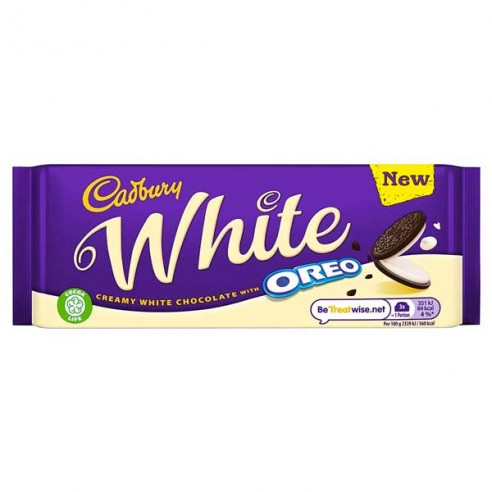 Cadbury Oreo White Chocolate Block