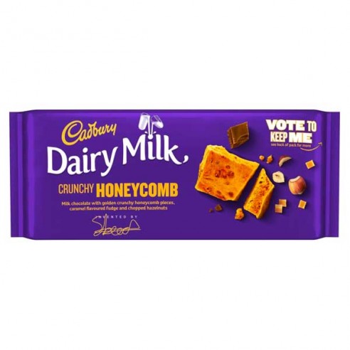 Cadbury Honeycomb & Nuts Block