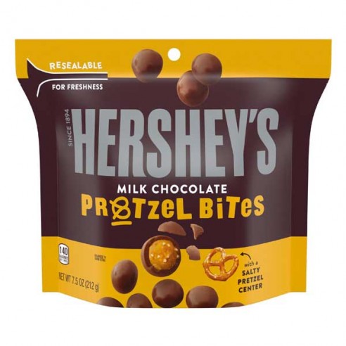 Hershey's Milk Chocolate Pretzel Bites Big Bag