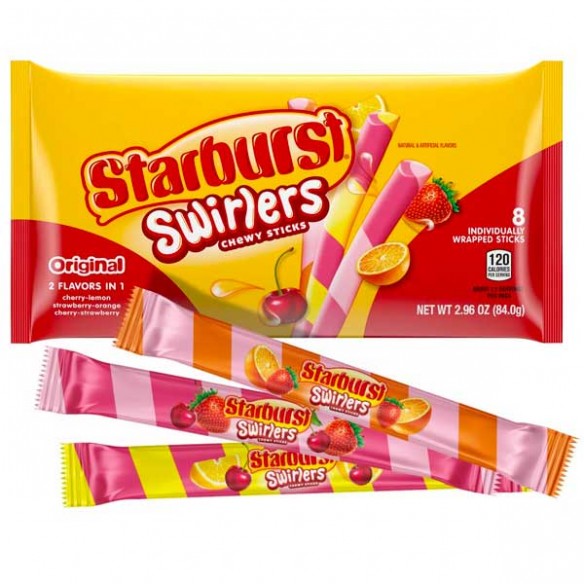Starburst Swirlers Chewy Sticks Original