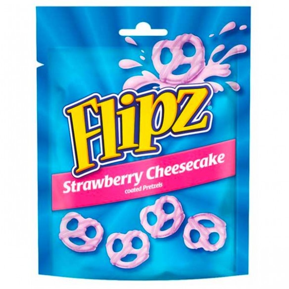 Flipz Strawberry Cheesecake Coated Pretzels