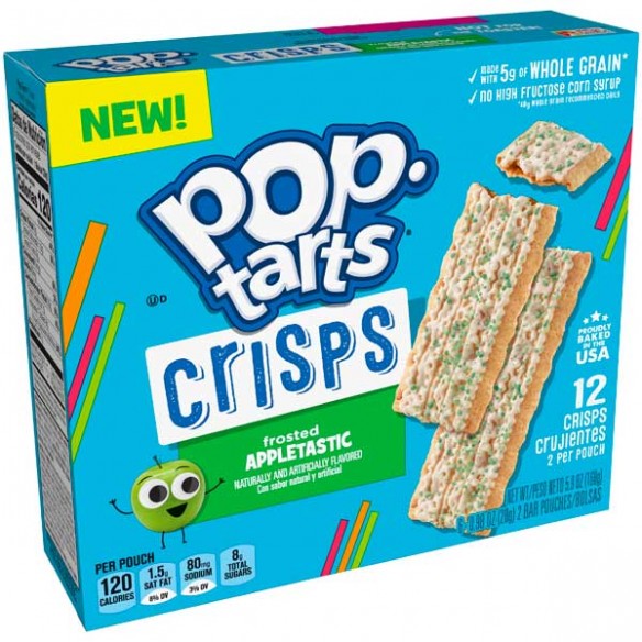 Pop Tarts Crisps Frosted Appletastic