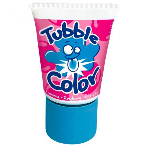 Lutti Tubble Color Raspberry Bubble Gum
