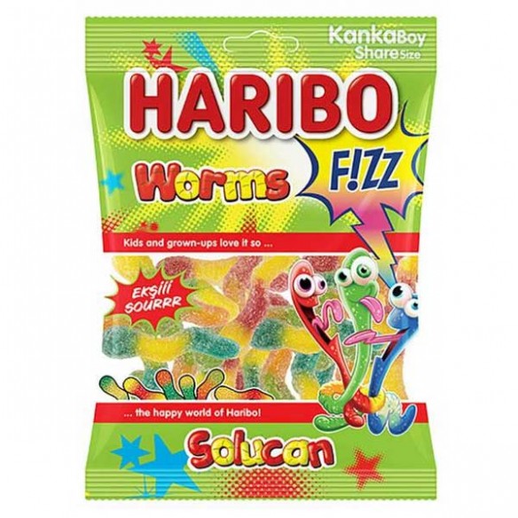 Haribo Worms F!zz