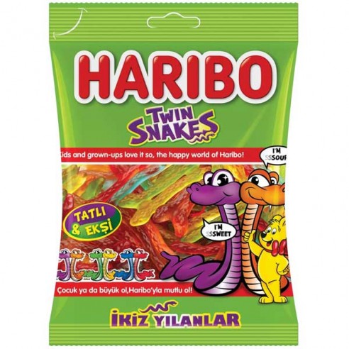 Haribo Twin Snakes Bag