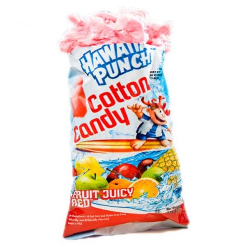 Hawaiian Punch Cotton Candy Fruit Juicy Red