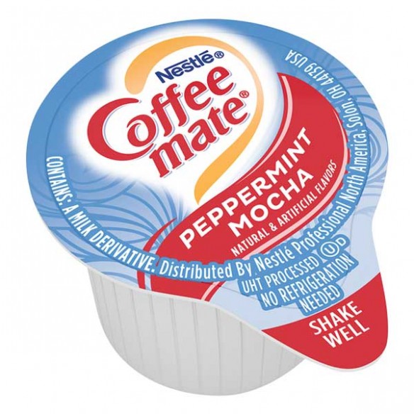 Coffee Mate Peppermint Mocha Liquid Creamer Singles