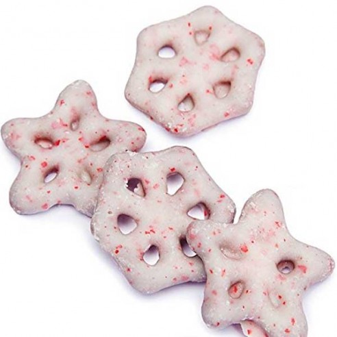 Flipz Candy Cane Covered Pretzels