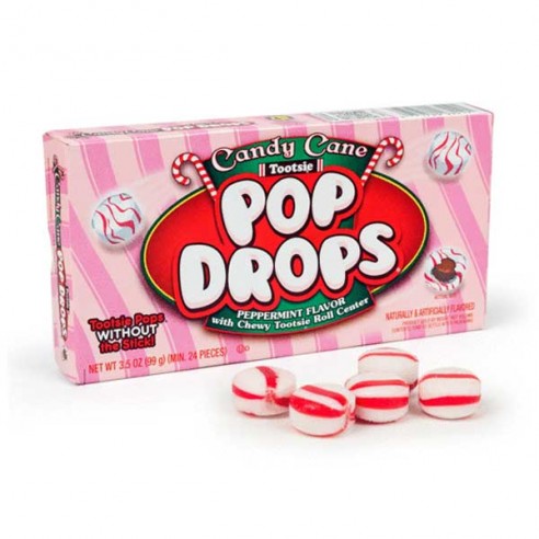 Tootsie Pop Drops Candy Cane