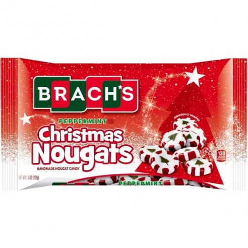 Brach's Peppermint Christmas Nougats