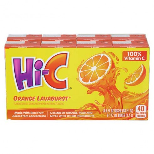 Hi-C Orange Lava Burst