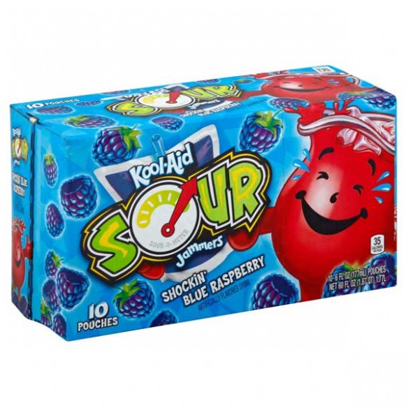 Kool Aid Jammers Sour Blue Raspberry
