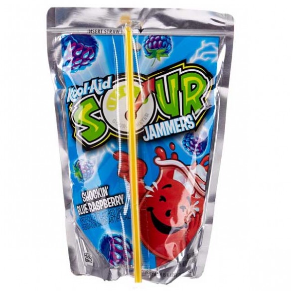 Kool Aid Jammers Sour Blue Raspberry