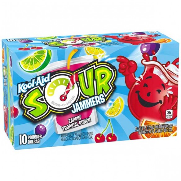 Kool Aid Jammers Sour Tropical Punch
