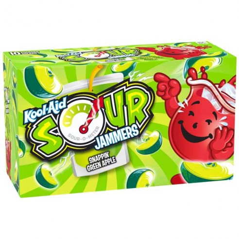 Kool Aid Jammers Sour Snappin Green Apple