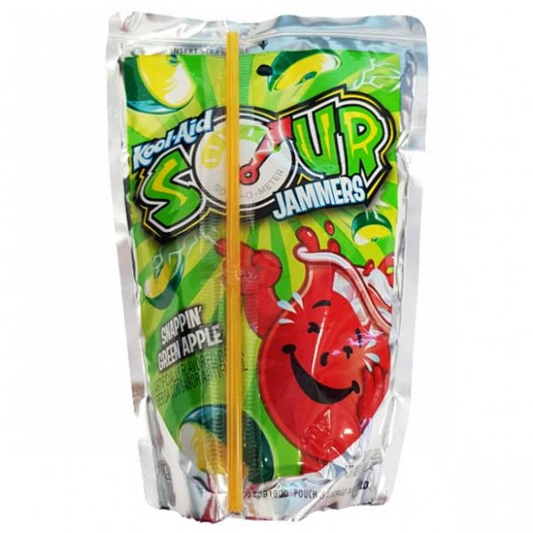 Kool Aid Jammers Sour Snappin Green Apple
