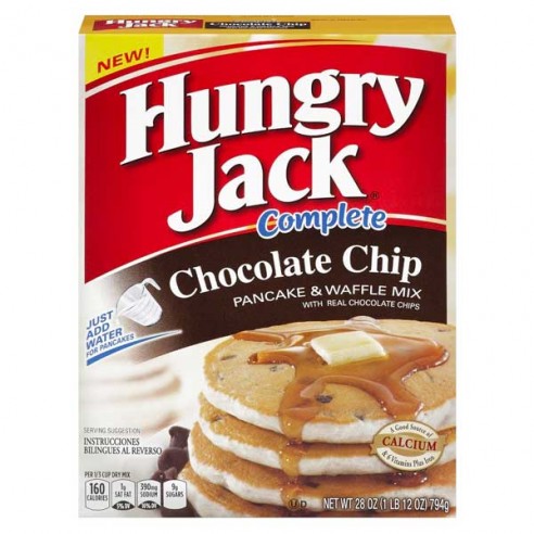 Hungry Jack Complete Chocolate Chip Pancake Waffle Mix