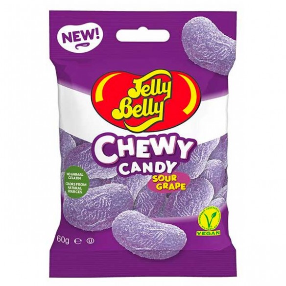 Jelly Belly Chewy Candy Grape Sours