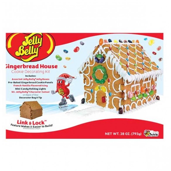 Jelly Belly Gingerbread House Cookie Decorating Kit