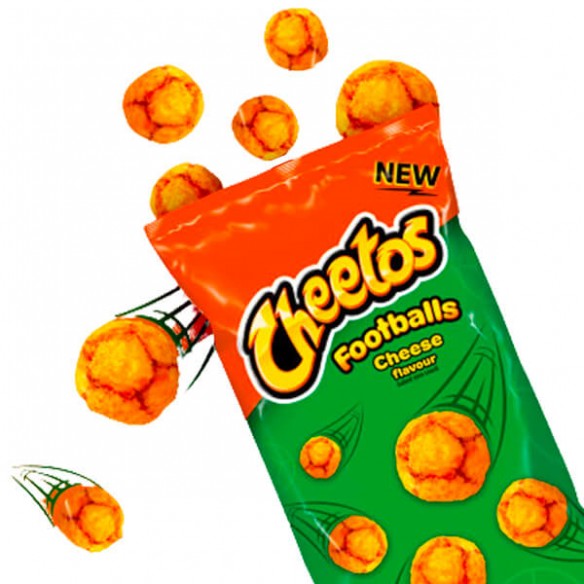 Cheetos Footballs Cheese Flavour