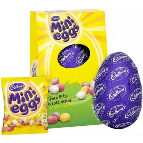 Cadbury Mini Egg Hallow Milk Chocolate Egg