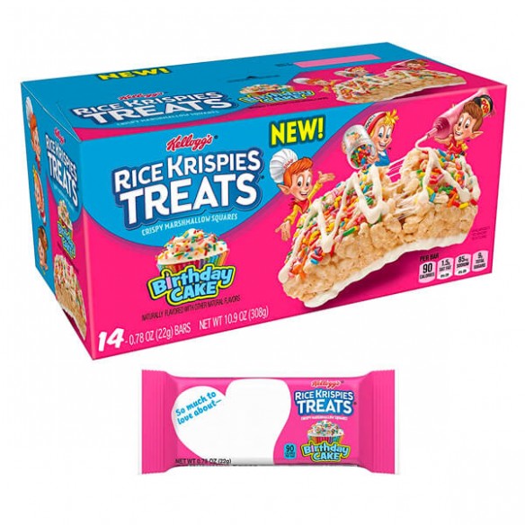 Kellogg's Rice Krispies Treats Birthday Cake