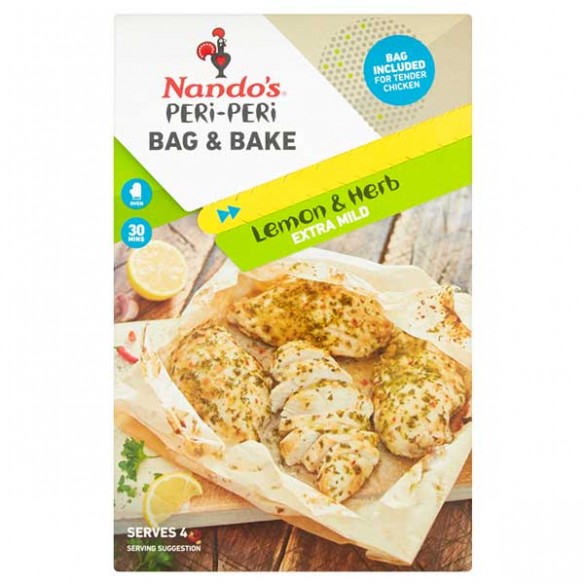 Nandos Bag and Bake Lemon and Herb Peri-Peri
