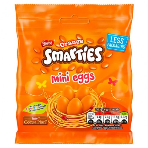 Smarties Orange Mini Eggs
