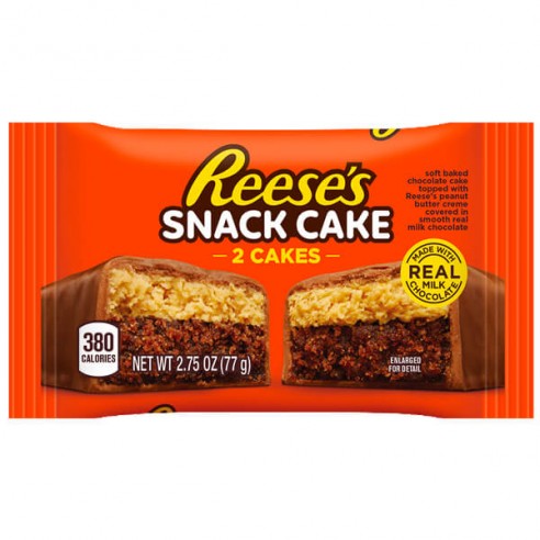 Reese's Snack Cake 2 Cakes