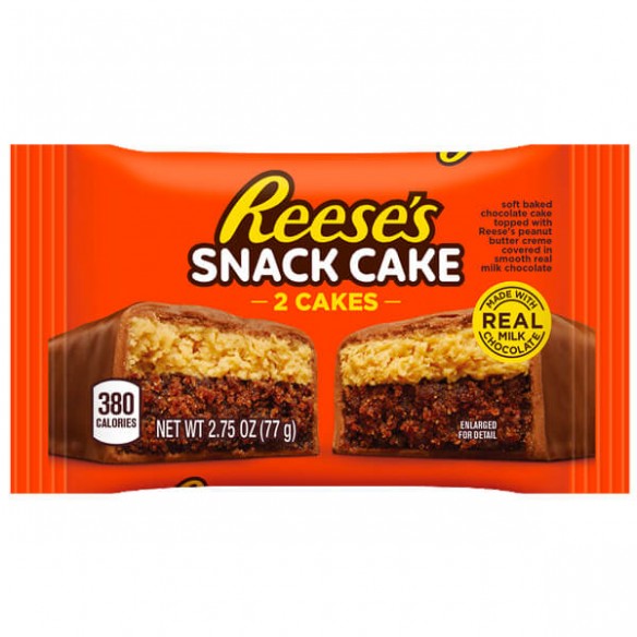 Reese's Snack Cake 2 Cakes