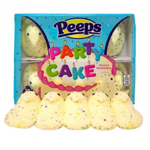 Peeps Party Cake Flavored Marshmallow Chicks 2