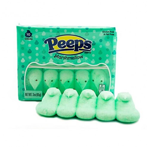 Peeps Green Marshmallow Chicks
