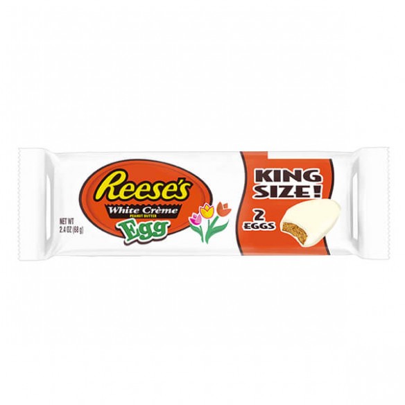 Reese's Peanut Butter Eggs King Size White Chocolate