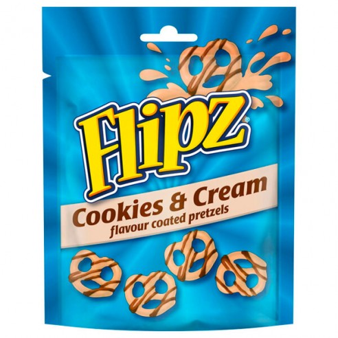 Flipz Cookies & Cream Pretzels – Sweet & Salty Treat