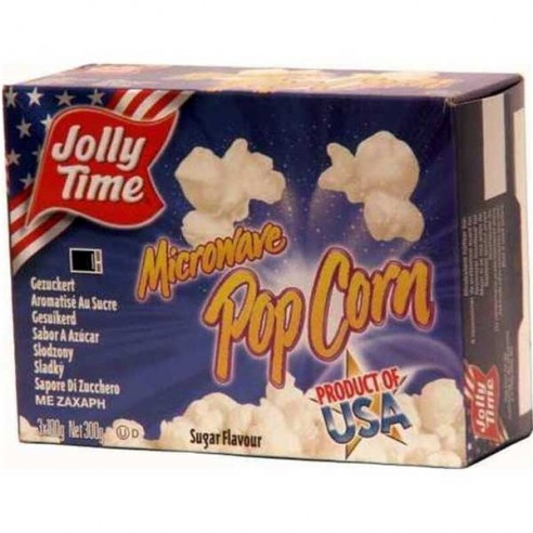 Jolly Time Sugar Flavour Microwave Pop Corn