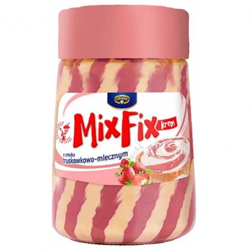 Krüger Mix Fix Strawberry Cream Duo Spread 380 g