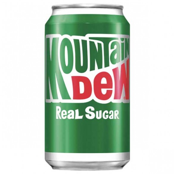 Mountain Dew Throwback Real Sugar 355 ml