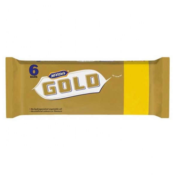 McVitie's Gold Bars 6 Pack - 106 g