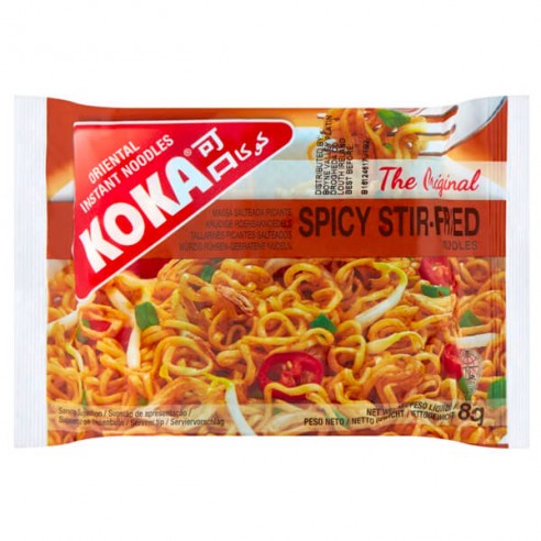 Koka Instant Noodles Spicy Stir-Fried Flavour