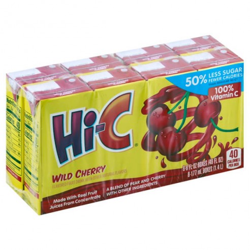 Hi-C Wild Cherry Fruit Drink