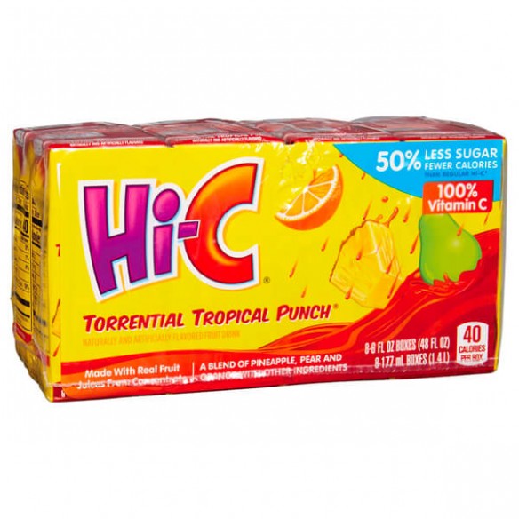 Hi-C Torrential Tropical Punch Fruit Drink