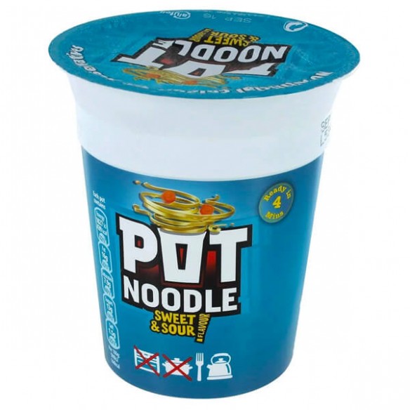 Pot Noodle Sweet & Sour Flavour
