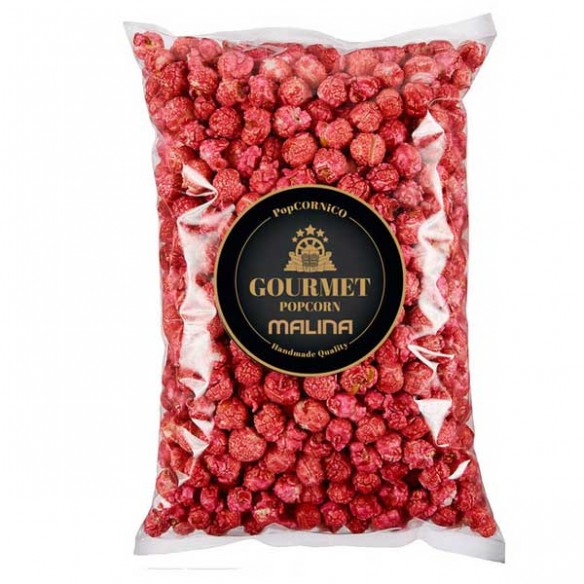 Gourmet Popcorn Malina Raspberry Handmade Quality