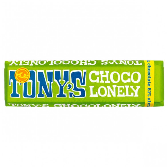 Tony's Chocolonely Dark Almond Sea Salt Milk Chocolate