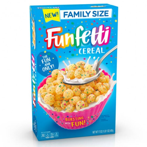 Funfetti Cereal Family Size