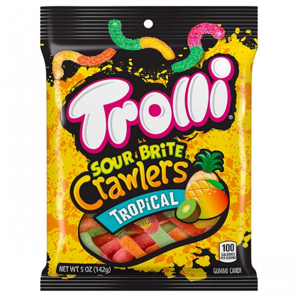 Trolli Sour Brite Crawlers Tropical