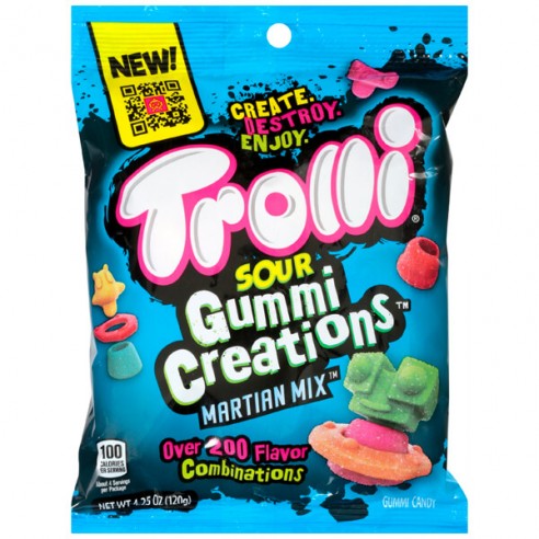 Trolli Sour Gummi Creations Martian Mix